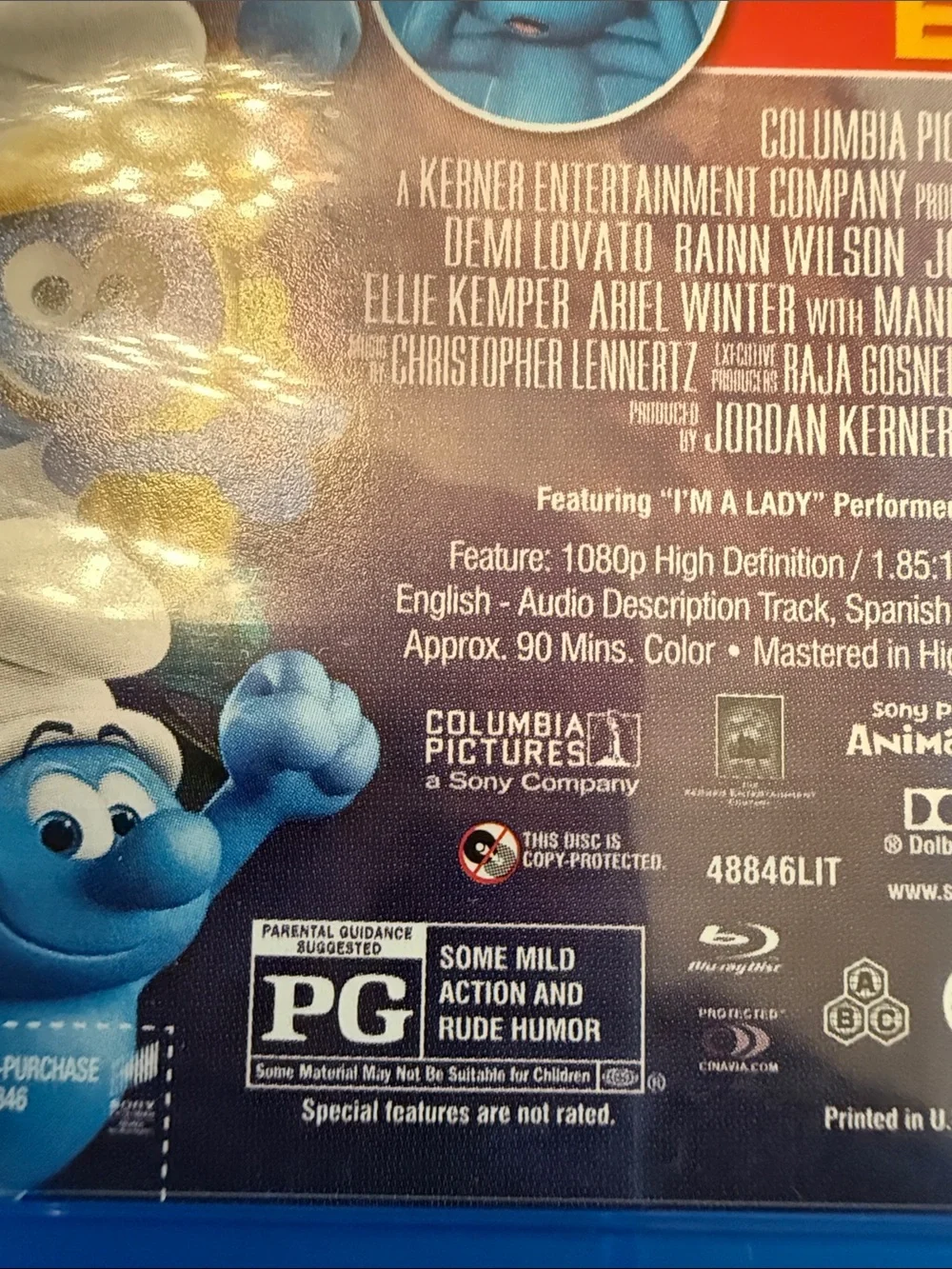 Sony Smurfs: The Lost Village Blu-ray / BUNDLE AND SAVE ON MOVIES
